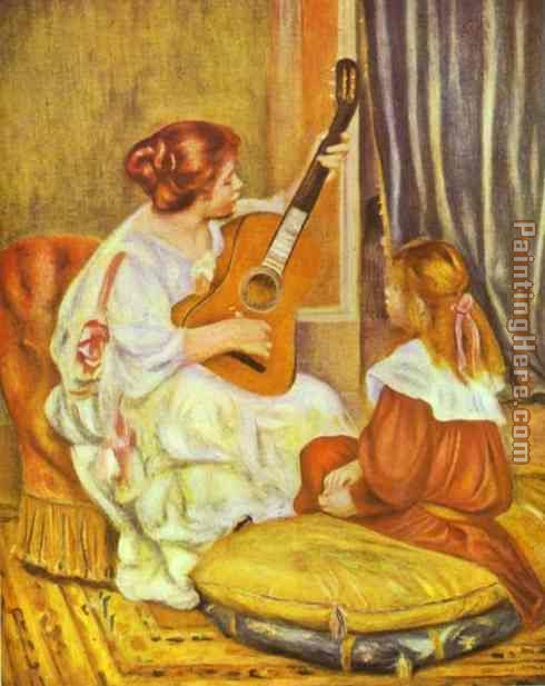 Pierre Auguste Renoir Guitar Lesson